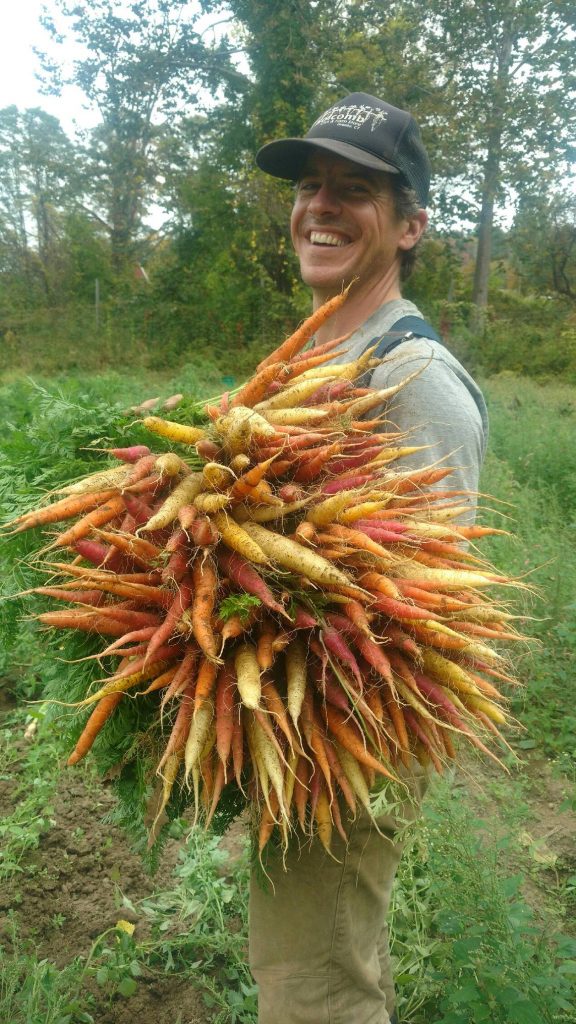 Joe with Carrots
