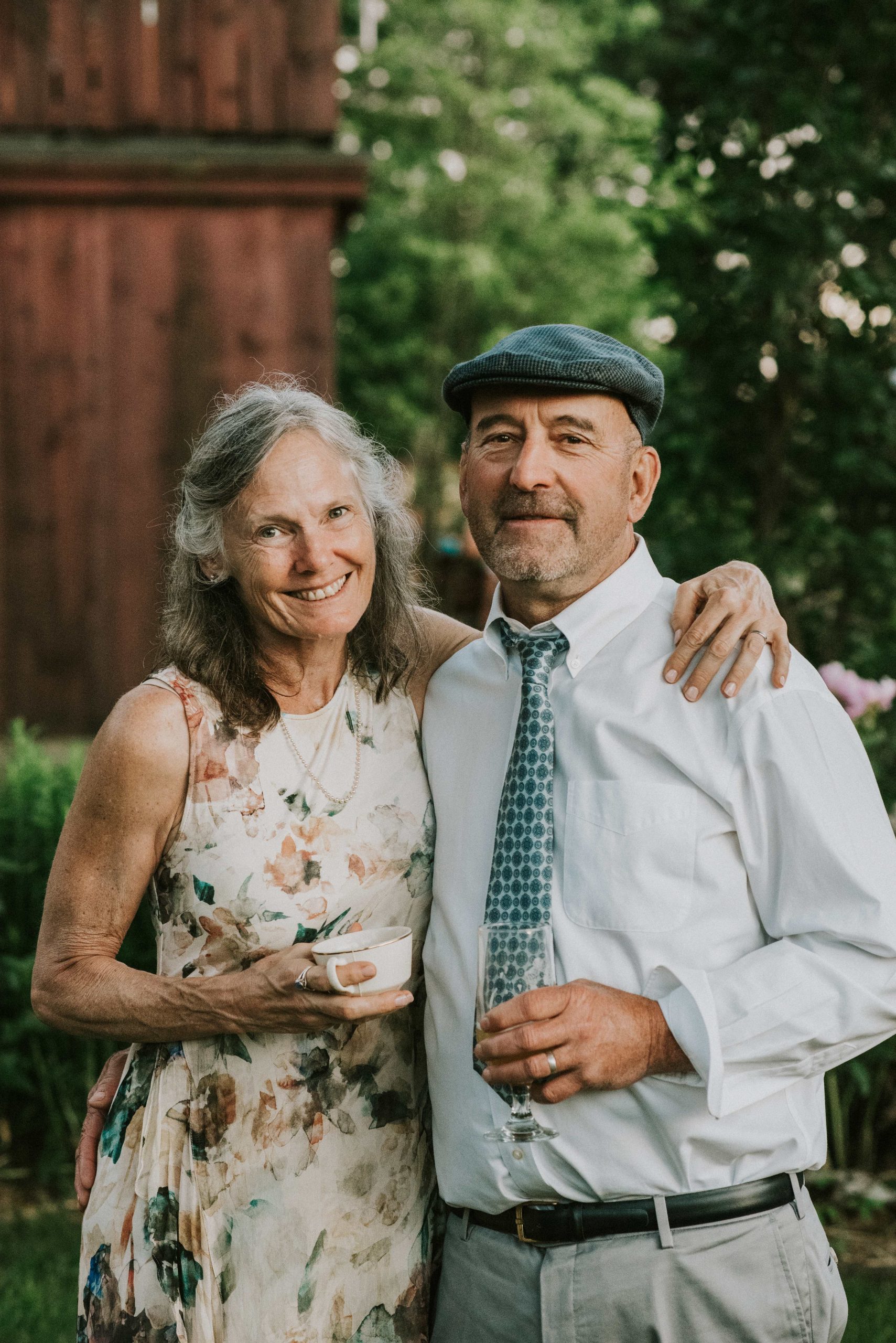 Friends of Holcomb Farm Board President Jenny Emery and her husband, Dave.