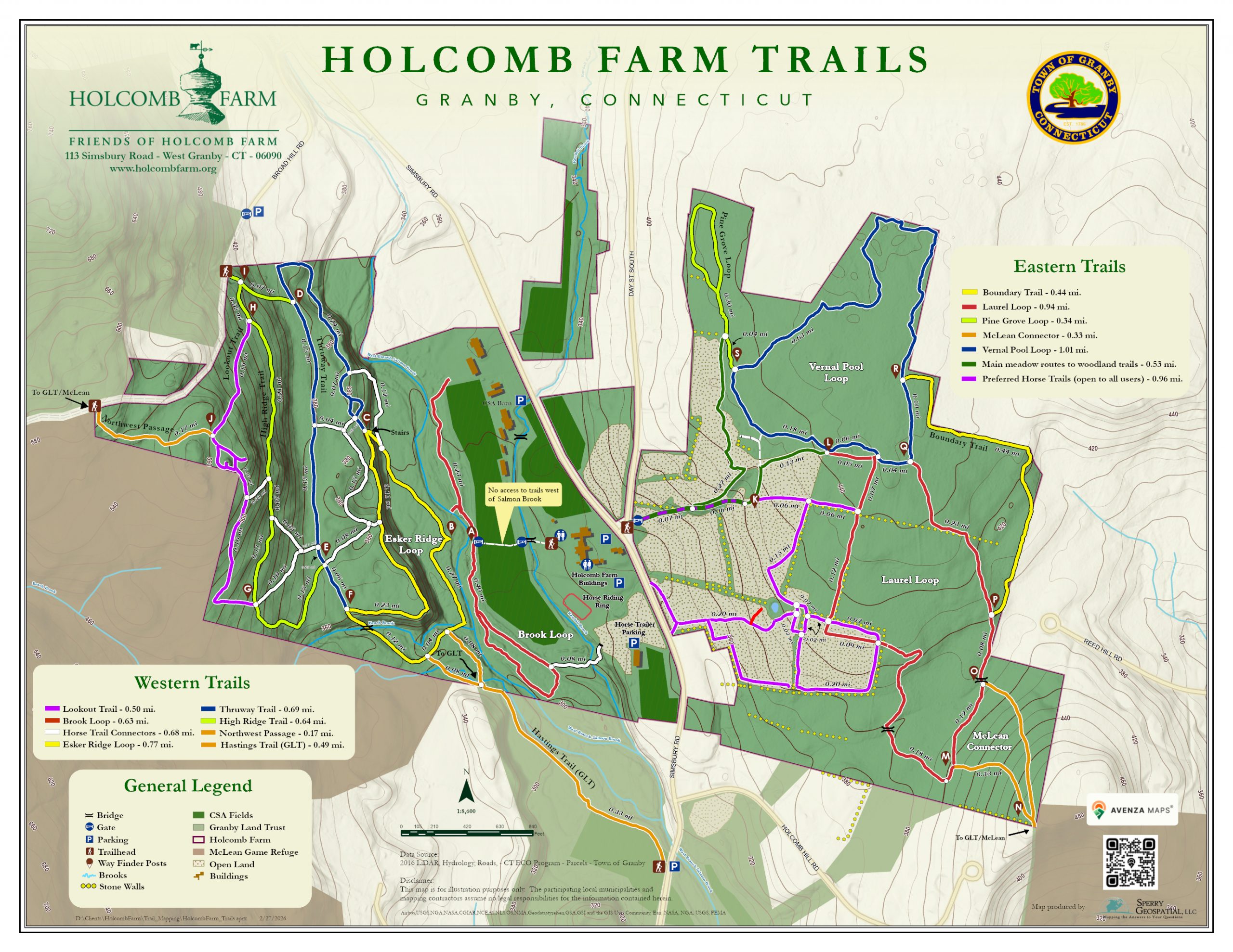 Holcomb Farm Trails - A Size